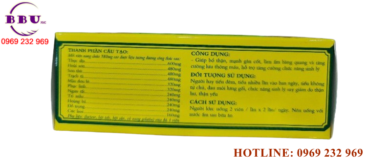 Bổ thận âm TM Chính hãng giá tốt